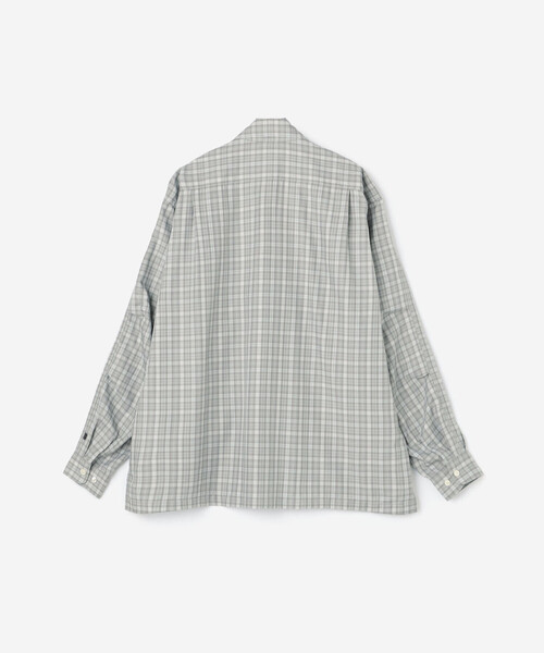 daiwa pier39 Bshop別注 グレー 半袖シャツ DAIWA PIER39（ダイワ ピア39） シャツ | TECH SPORTS OPEN COLLAR