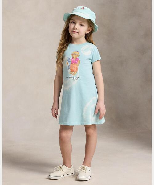 Polo Ralph Lauren Childrenswear ワンピース タイダイ Polo ベア 