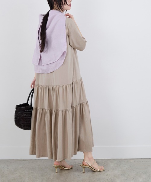 MICA&DEAL ティアードワンピ　新品タグ付き MICA&DEAL（マイカアンドディール） ワンピース ティアードカット