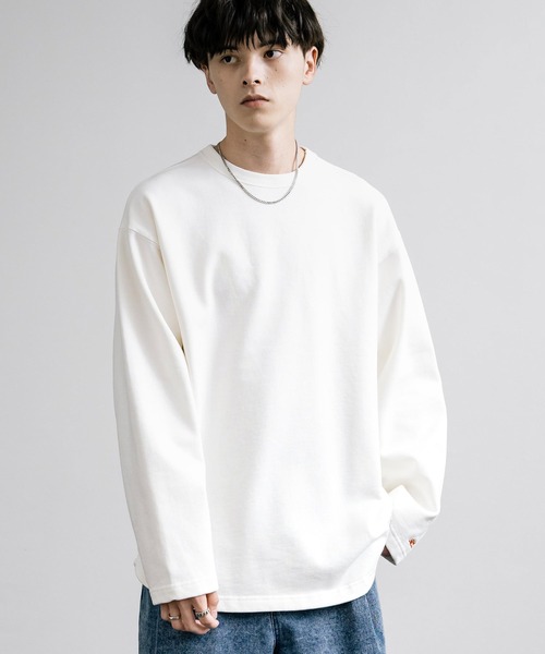 「KRIFF MAYER」 長袖Tシャツ M グレー メンズ_画像3