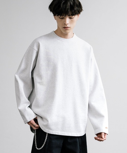 「KRIFF MAYER」 長袖Tシャツ M グレー メンズ_画像6