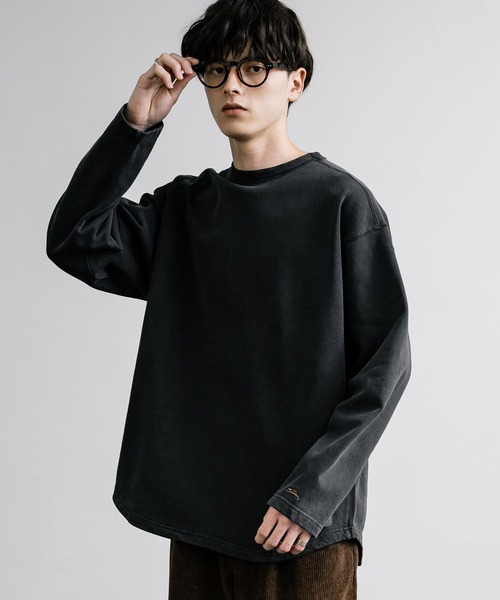 「KRIFF MAYER」 長袖Tシャツ M グレー メンズ_画像8
