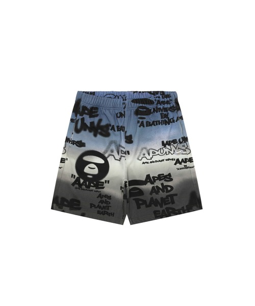 スウェットパンツ ジャージ AAPE MAIN SWEAT SHORTS メンズの画像