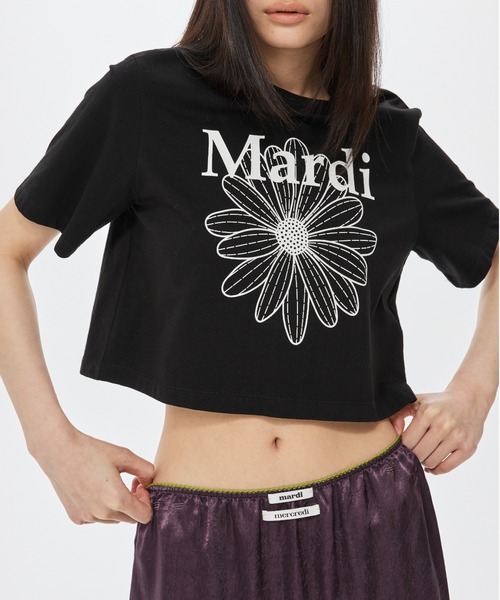 Mardi Mercredi（マルディメクルディ） tシャツ 半袖 CROPPED BASIC