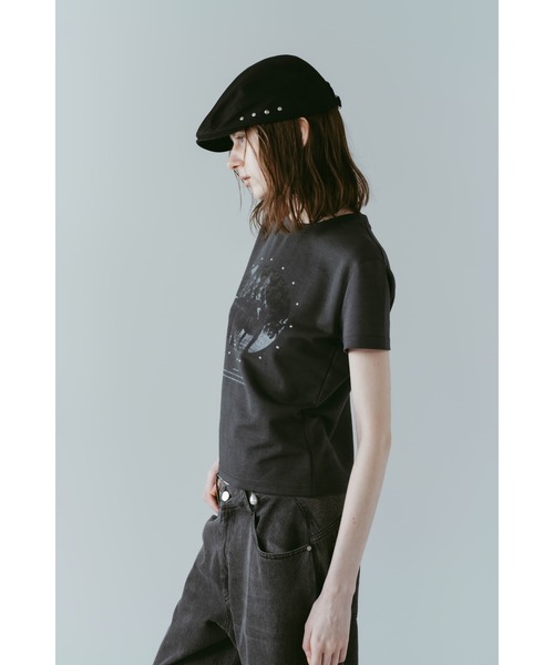 Knuth Marf（クヌースマーフ） tシャツ 半袖 studded compact tee