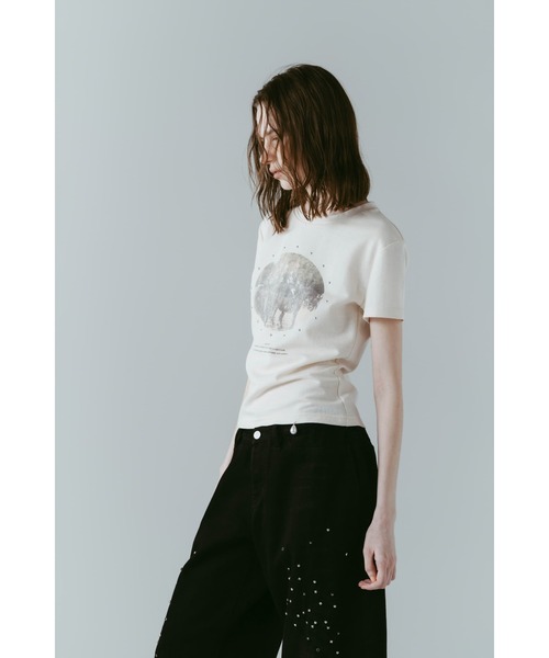 Knuth Marf（クヌースマーフ） tシャツ studded compact tee 