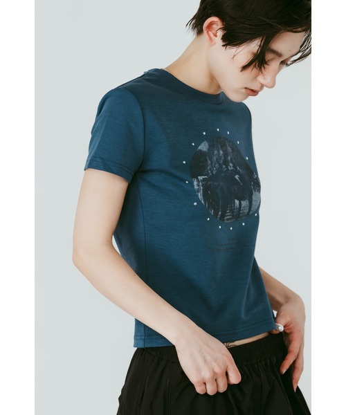 Knuth Marf（クヌースマーフ） tシャツ 半袖 studded compact tee