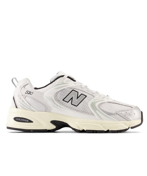 New Balance（ニューバランス） ローカットスニーカー 24.5cm ホワイト