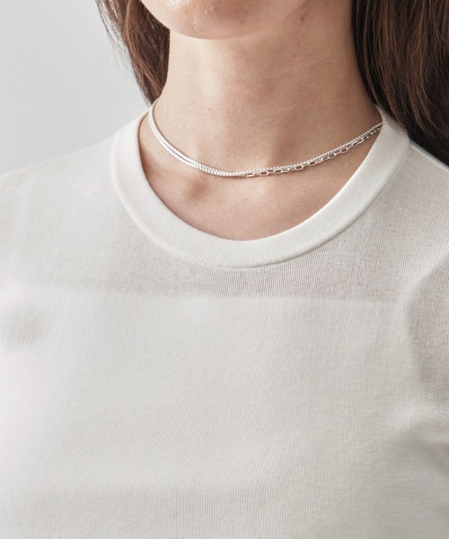 サロペット オーバーオール 「ATON/エイトン」FRESCA CIRCULAR RIB PERFECT FIT PULLOVER レディース | ATON | 09