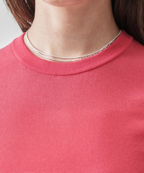 サロペット オーバーオール 「ATON/エイトン」FRESCA CIRCULAR RIB PERFECT FIT PULLOVER レディース | ATON | 22