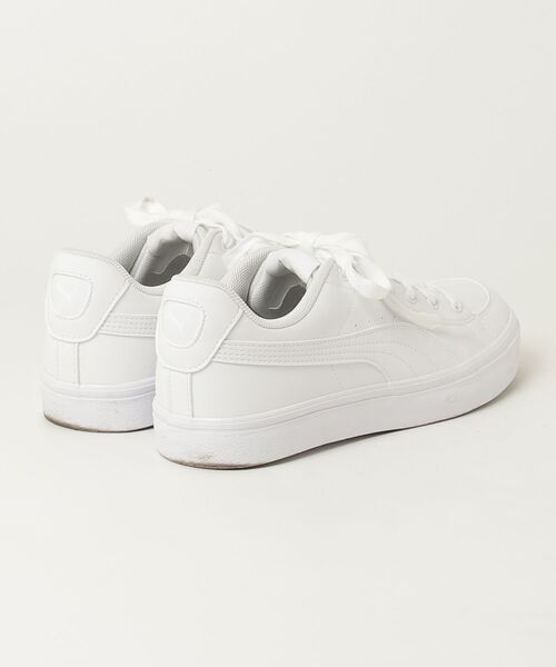 「PUMA」 ローカットスニーカー 26.5cm ホワイト メンズ_画像2