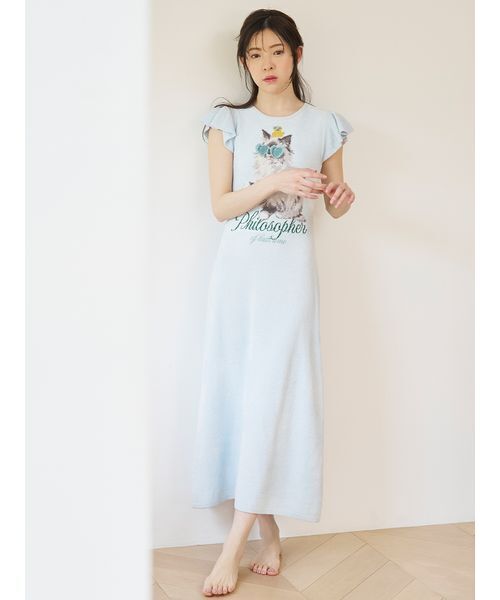 SNIDEL HOME パジャマ ルームウェア セレブバスキャットニット