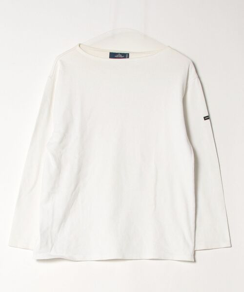 SAINT JAMES（セントジェームス） 長袖Tシャツ M ホワイト メンズ