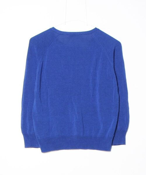 「B:MING by BEAMS」 ニットカーディガン MEDIUM ブルー レディース_画像2