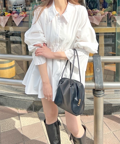 「Futier land」 長袖チュニック LARGE ライトブルー レディース_画像9