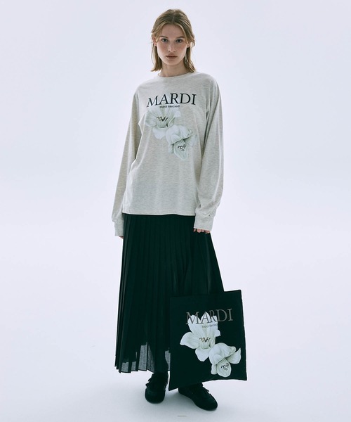 「Mardi Mercredi」 長袖カットソー FREE オートミール レディース_画像7