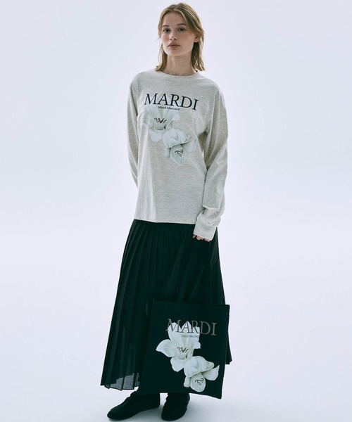 「Mardi Mercredi」 長袖カットソー FREE オートミール レディース_画像8