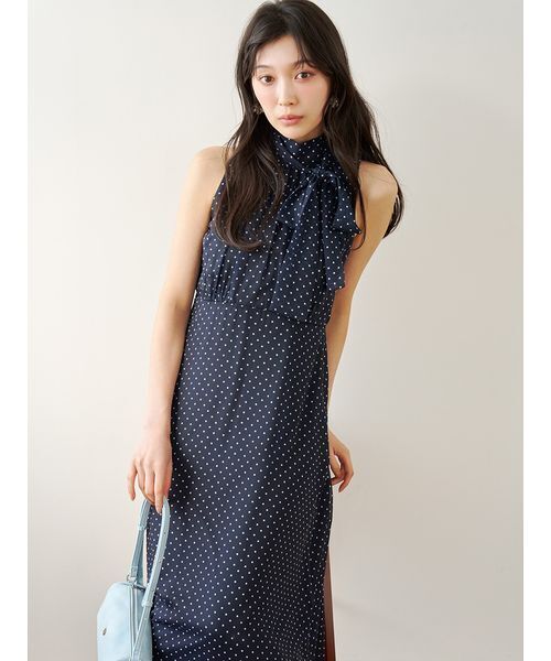 LILY BROWN（リリーブラウン） ワンピース シフォンアメスリワンピース