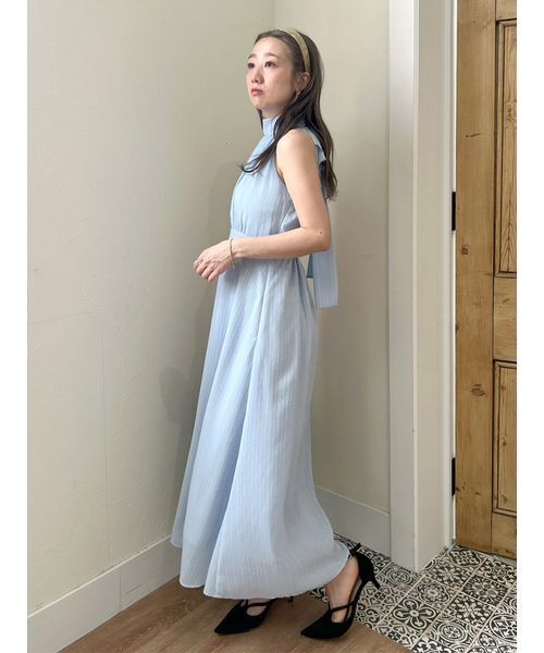 LILY BROWN（リリーブラウン） ワンピース シフォンアメスリワンピース