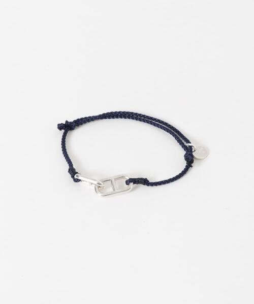 アクセサリー XOLO JEWELRY Anchor Silk Code Bracelet XOLO ブレスレット XOLO ANCHOR SILK CODE BRACELET メンズ : ZOZOTOWN