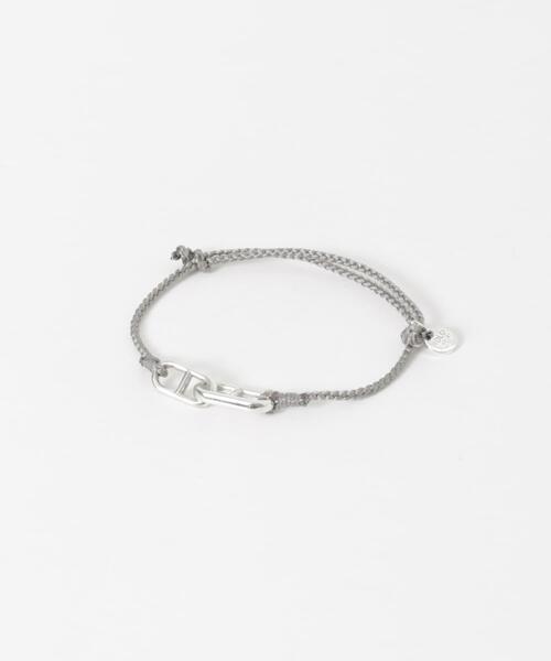 XOLO ブレスレット XOLO ANCHOR SILK CODE BRACELET メンズ : ZOZOTOWN