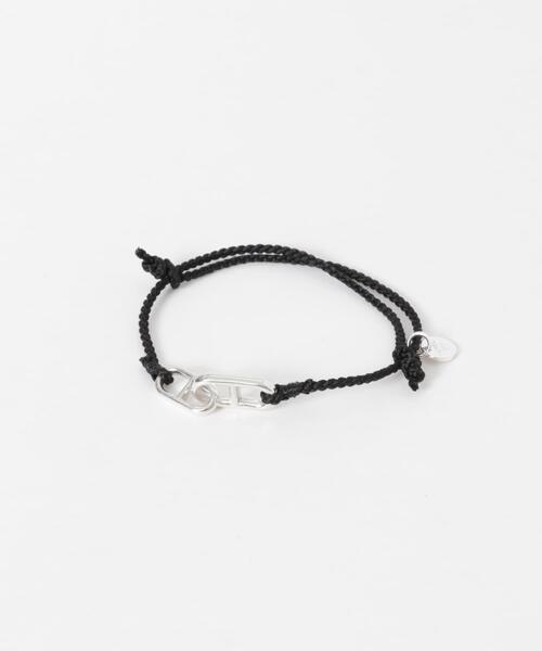 XOLO ブレスレット XOLO ANCHOR SILK CODE BRACELET メンズ : ZOZOTOWN