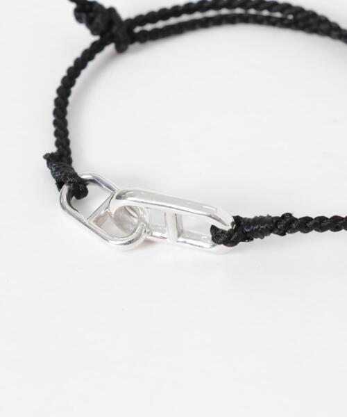 XOLO ブレスレット XOLO ANCHOR SILK CODE BRACELET メンズ : ZOZOTOWN