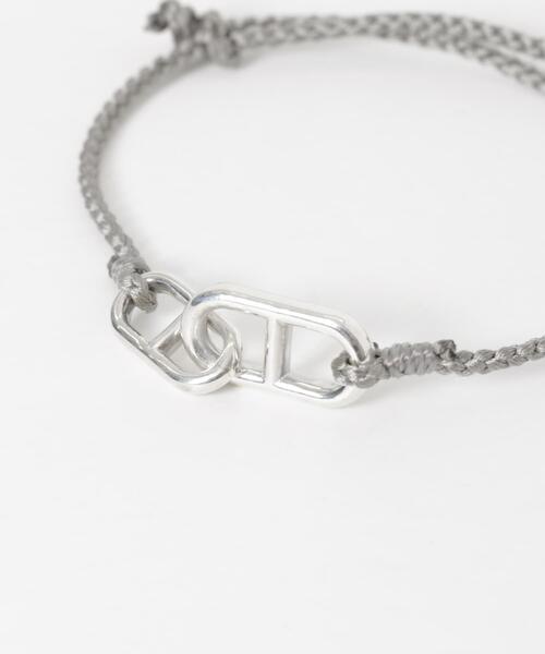 XOLO ブレスレット XOLO ANCHOR SILK CODE BRACELET メンズ : ZOZOTOWN