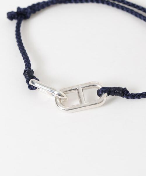 XOLO ブレスレット XOLO ANCHOR SILK CODE BRACELET メンズ : ZOZOTOWN