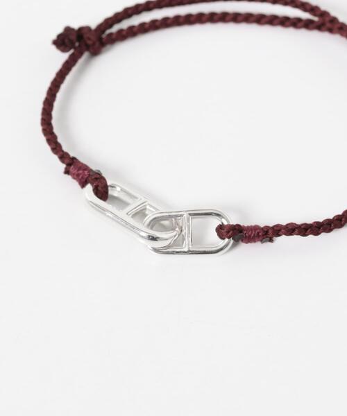 XOLO ブレスレット XOLO ANCHOR SILK CODE BRACELET メンズ : ZOZOTOWN