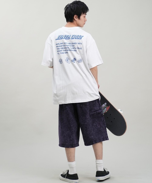 「SANTA CRUZ」 半袖Tシャツ X-LARGE ホワイト メンズ_画像4