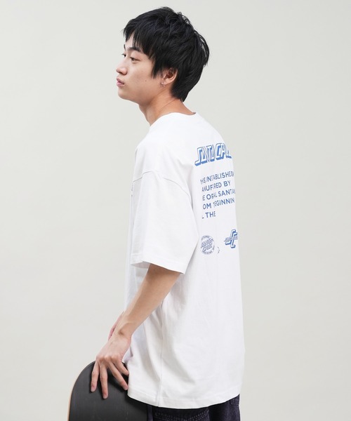 「SANTA CRUZ」 半袖Tシャツ X-LARGE ホワイト メンズ_画像8
