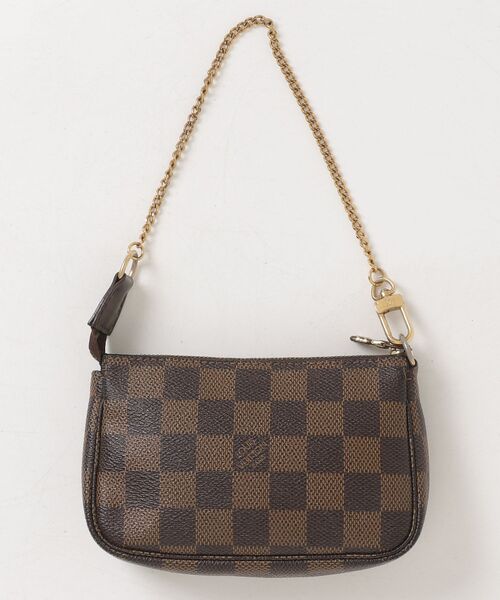 LOUIS VUITTON ダミエ ミニバックポシェット アクセソワール LOUIS VUITTON（ルイ・ヴィトン） ダミエ ミニ ポシェット アクセ