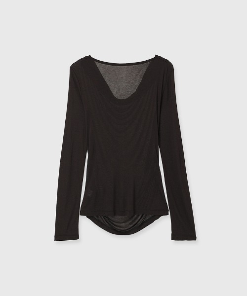 anuans（アニュアンス） tシャツ 「BLOSSOM×anuans」DRAPE CUT TOPS