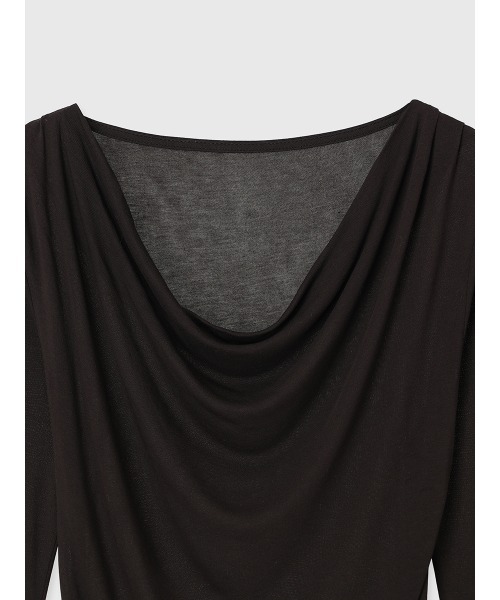 anuans（アニュアンス） tシャツ 「BLOSSOM×anuans」DRAPE CUT TOPS