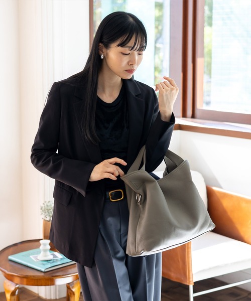 VitaFelice（ヴィータフェリーチェ） トートバッグ 革2wayスクエア