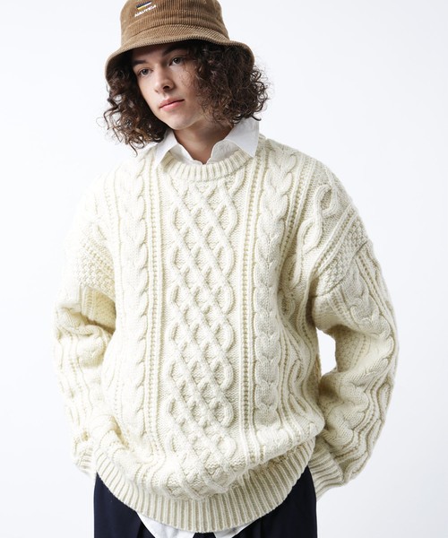 ニット 定番5色展開 フィッシャーマンニット プルオーバー アランセーター Zozotown Paypayモール店 通販 Paypayモール