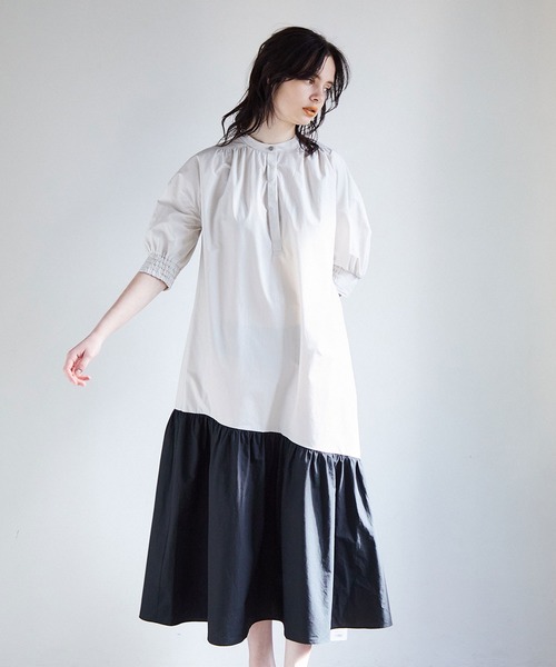 ワンピース スロープパターンギャザーワンピ Zozotown Paypayモール店 通販 Paypayモール