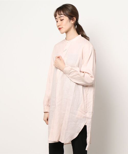 ORCIVAL ブラウス シャツ BAND COLLAR SHIRT バンドカラー 長袖  