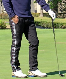 TopIsm（トップイズム） ゴルフ 暖裏起毛サイドラインゴルフパンツ