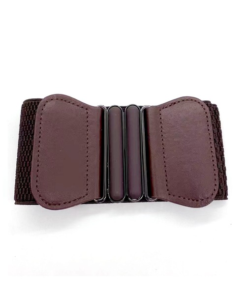 ベルト ワイドサッシュストレッチベルト レディース | florist | 08