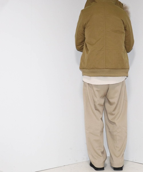 ミリタリージャケット モッズコート リアルファー N2B中綿ジャケット