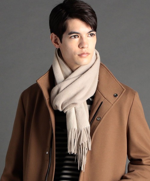 MONSIEUR NICOLE（ムッシュニコル） ストール マフラー カシミヤ