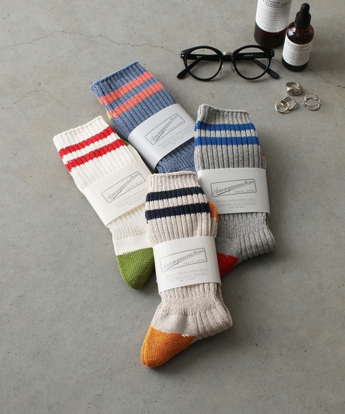 ANONYMOUSISM（アノニマスイズム） 靴下 ANONYMOUSISM recover2ライン