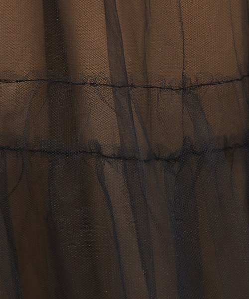 Rouge vif（ルージュ ヴィフ） スカート 4WAYチュールコンビスカート