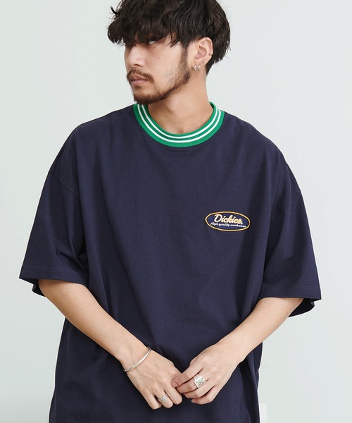 Dickies tシャツ 「Dickies/ディッキーズ」ワンポイントワッペン