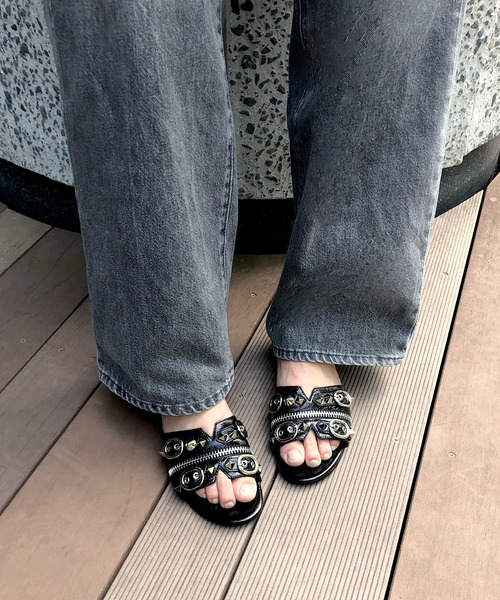 jeffreycampbell スタッズ　スリッポン JEFFERY CAMPBELL スタッズ スリッポン
