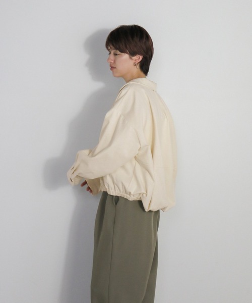 select MOCA（セレクトモカ） コート アウター ダブルポケット開襟