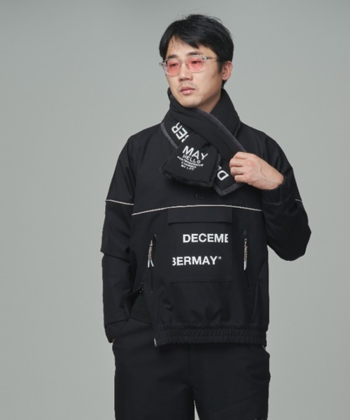 【DECEMBERMAY】ネックウォーマー DECEMBERMAY ゴルフ 「UNISEX」Reversible neck warmer メンズ