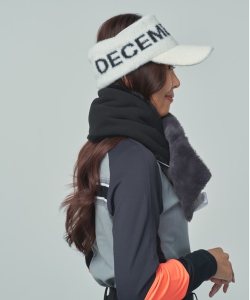 DECEMBERMAY ディセンバーメイ　ネックウォーマー　ゴルフ DECEMBERMAY ゴルフ 「UNISEX」Reversible neck warmer メンズ